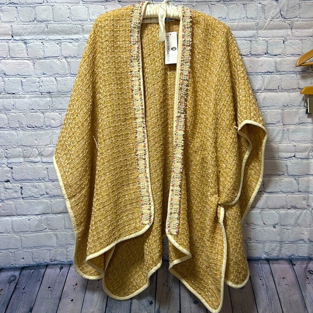 🍁🍁Jessica Mcclintock One Size Fits All New With Tags Cape